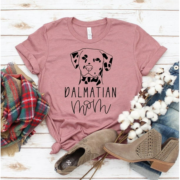 Womens Fur Mama Dog Animal T Shirt ladies top gift